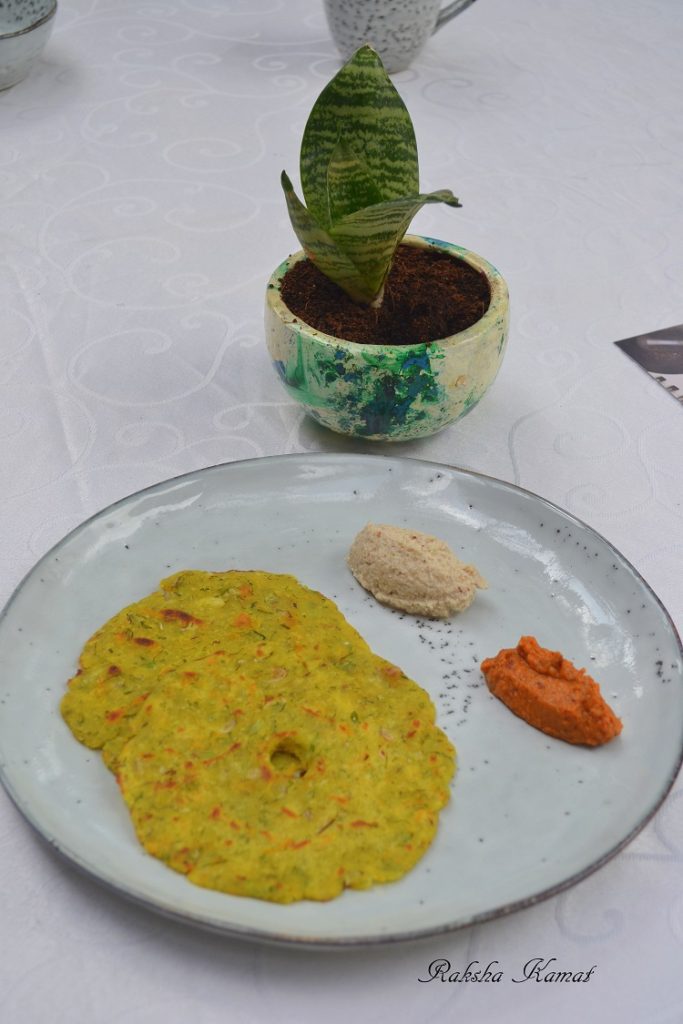 Traditional Karnataka akki roti