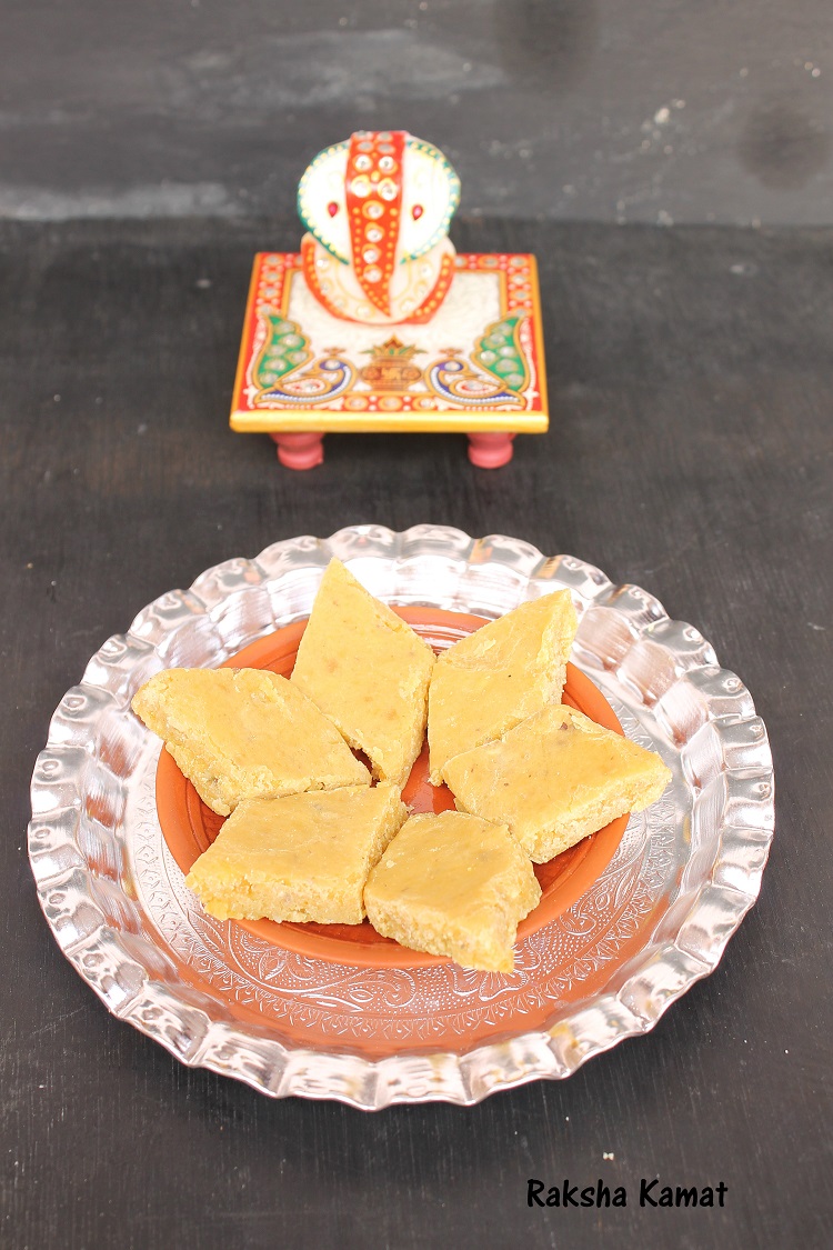 Chana dal kapa, chana dal burfi