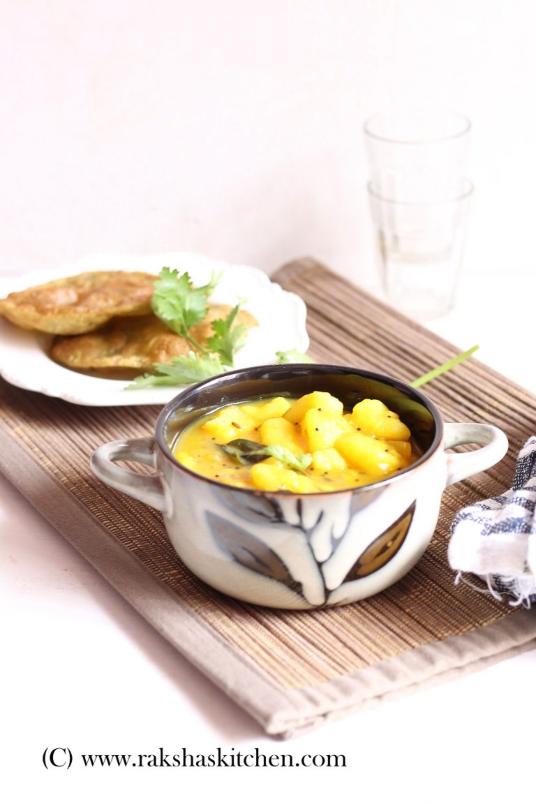 Patal Potato Bhaji - Raksha's Kitchen