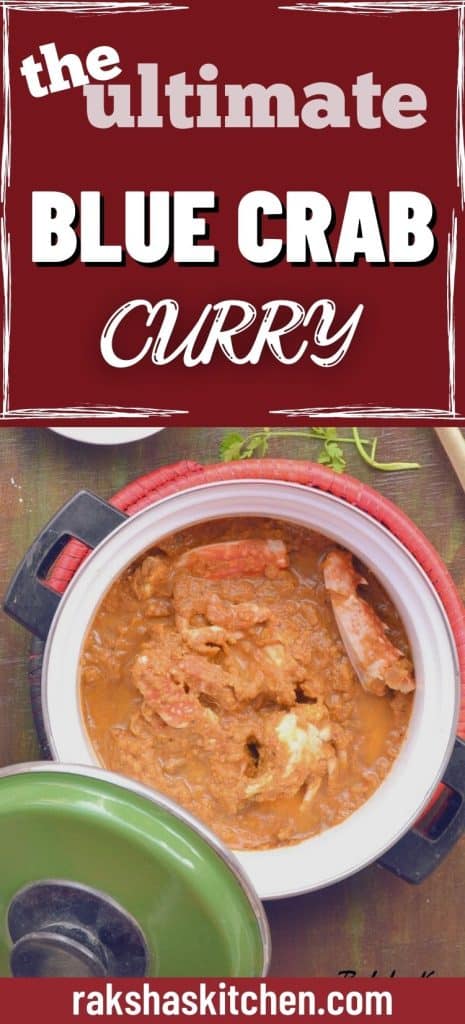 blue crab curry