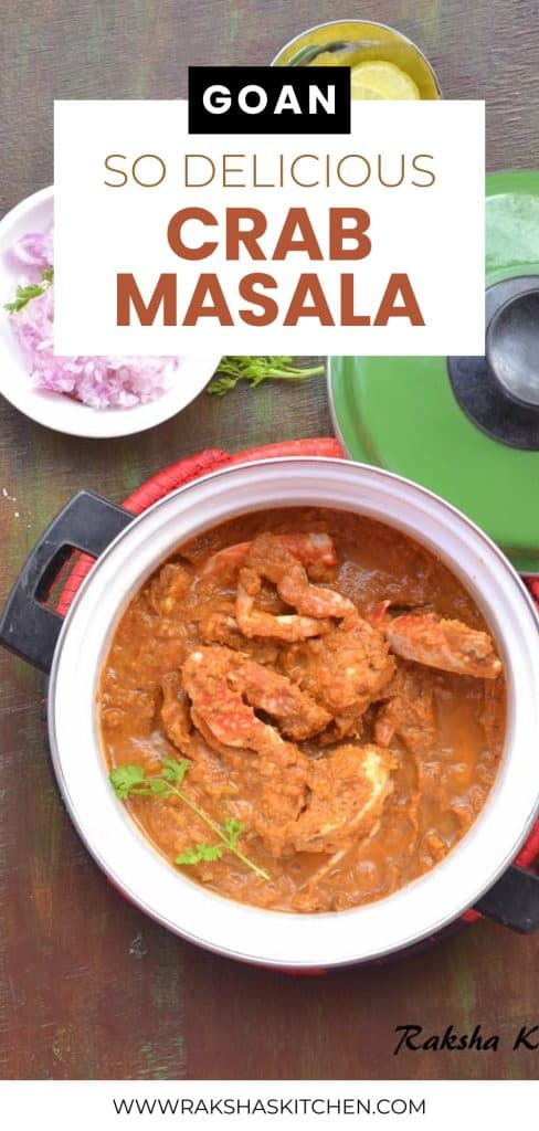 crab masala Goan