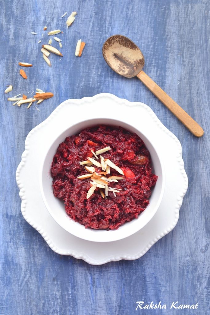 Beetroot halwa