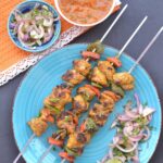 Chicken Tikka Kebab, Chicken Tikka Kebab made using TTK Prestige Charcoal barbecue, Chicken Tikka Kebab made on charcoal, Chicken kebab, Chicken kebeb grilled, Chicken Tikka Kebab grilled, barbecue, barbecue recipes, barbecue party ideas