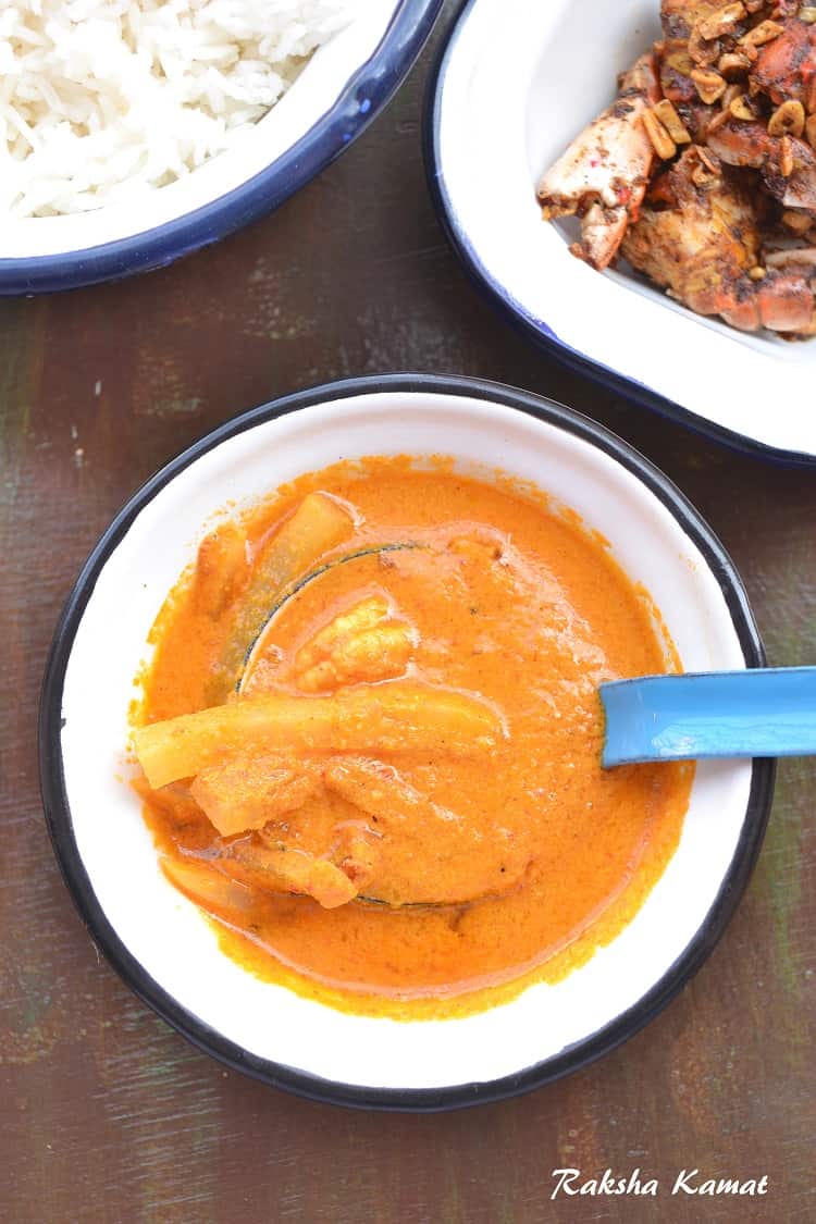 Goan Prawns Curry With Radish - Raksha's Kitchen