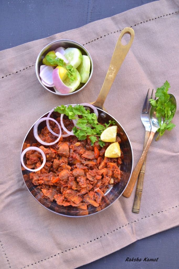 Mushroom ghee roast recipe