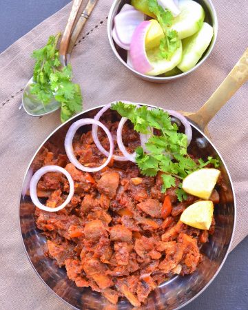 Mushroom ghee roast