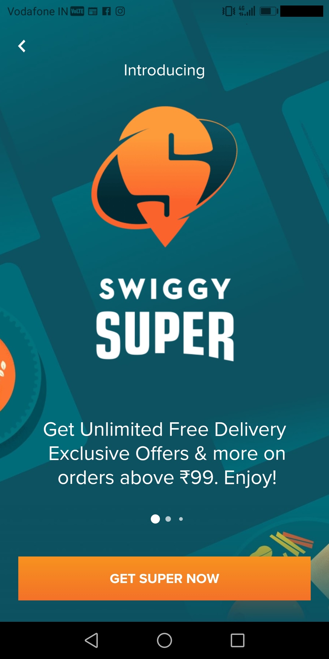 Swiggy Super Membership, Swiggy