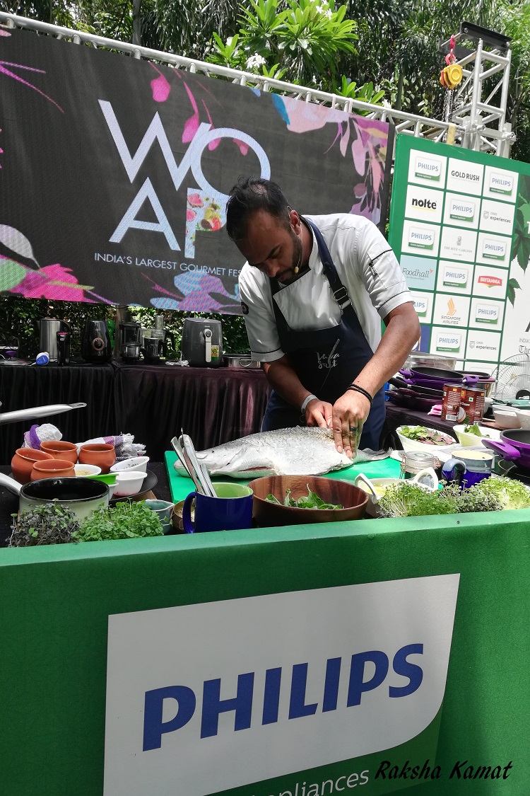 Chef Sebastian Simon, Philips Masterclass, WOAP 2019