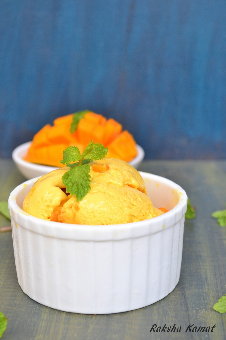 Mango Ice Cream Recipe Rakshas Kitchen