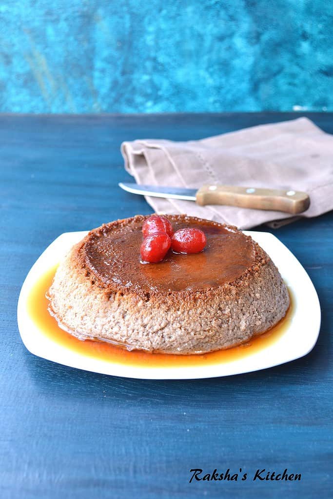 Chocolate flan