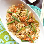 Chicken fried rice recipe image