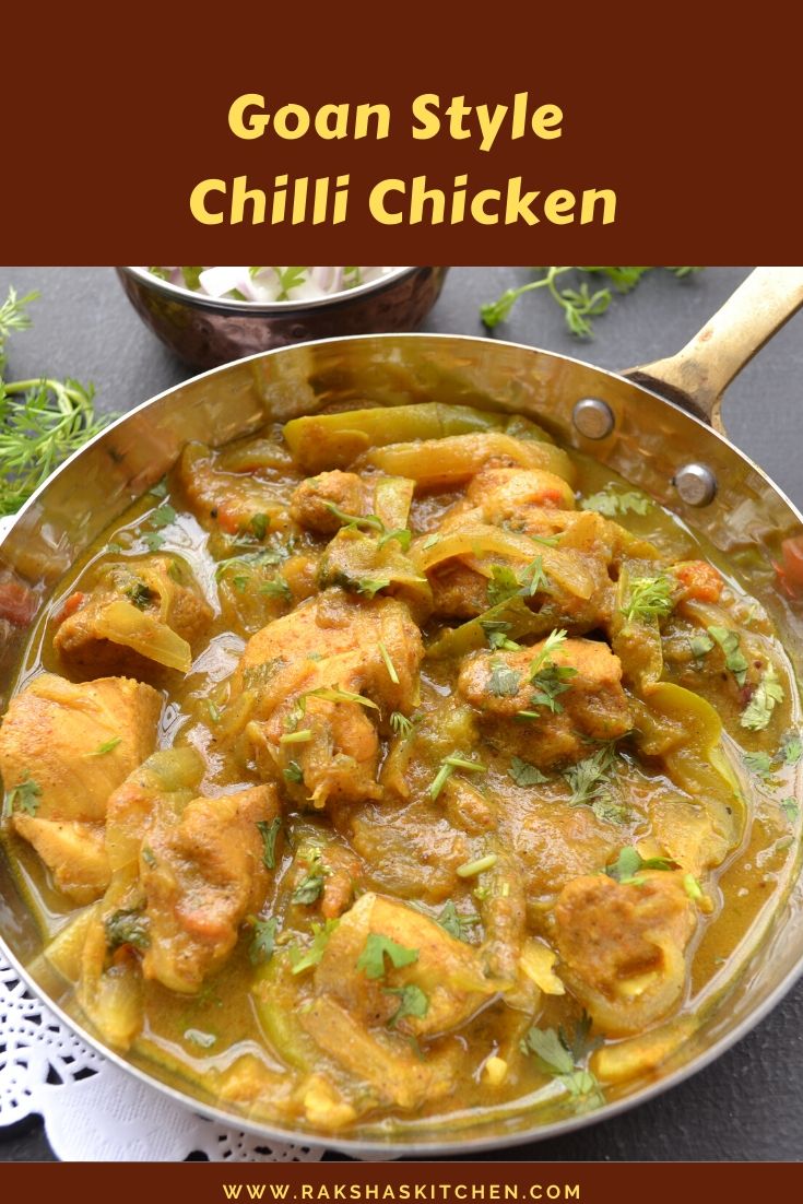 Goan Chilli Chicken - Raksha's Kitchen