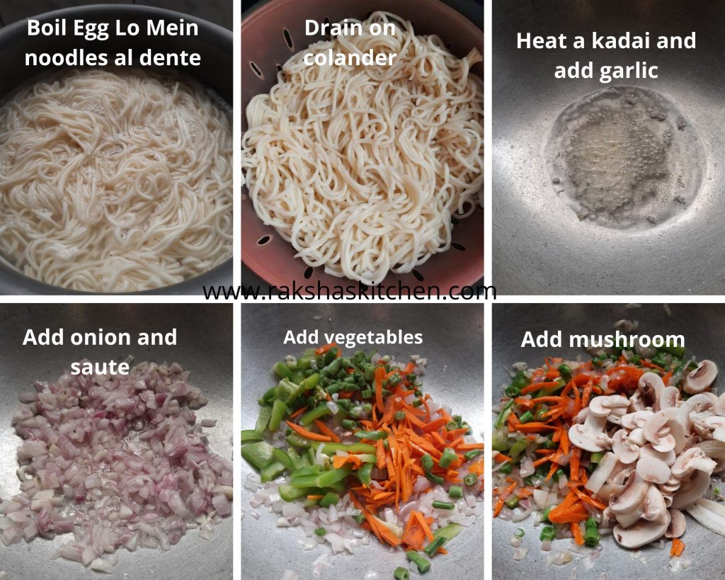 Steps to make Egg noodles