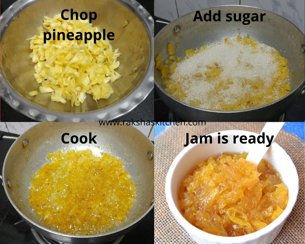 steps to make jam