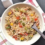 Bell Pepper Broccoli Fried Rice Image