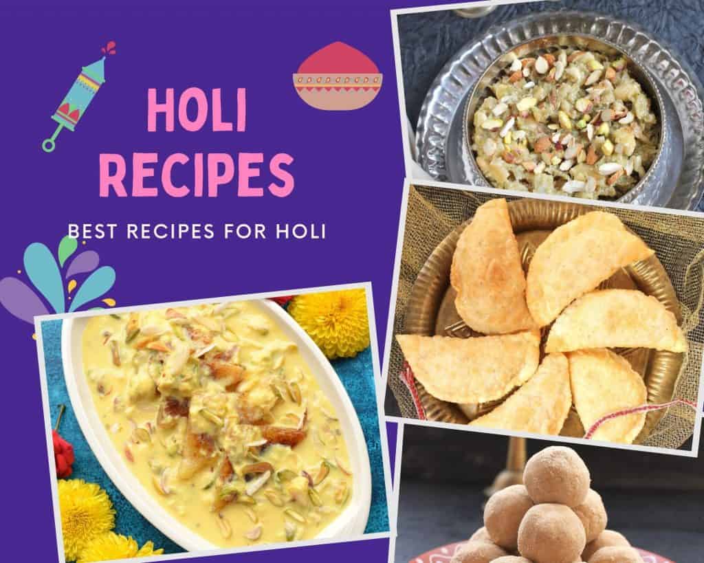 Best Recipes for holi