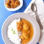 Goan prawn curry with hog plum