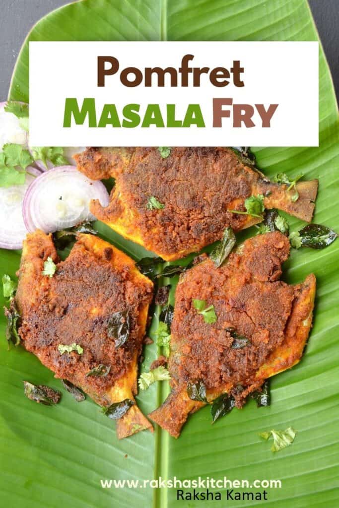 Masala fried pomfret