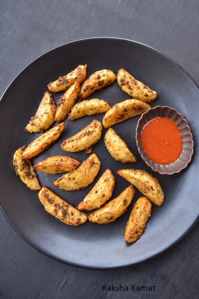 Air fryer potato wedges