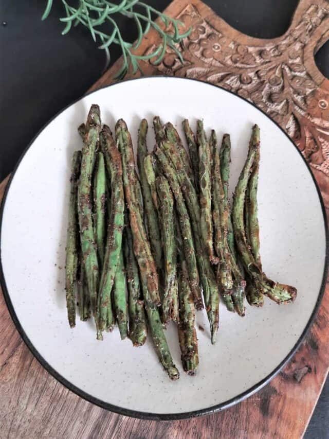 Green Beans In Air Fryer (Story)