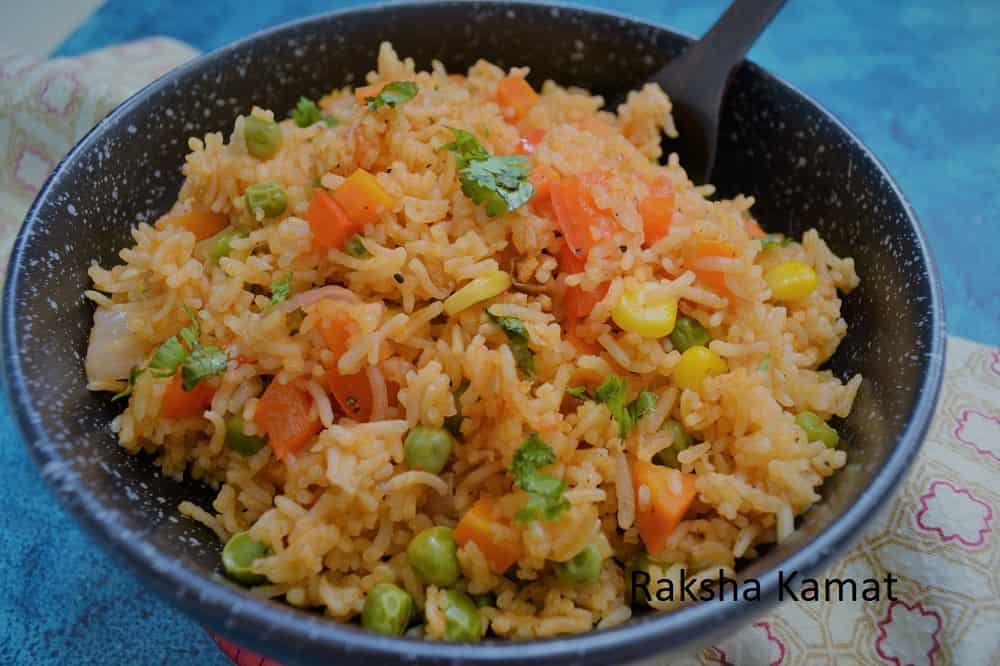 Restaurant style rice recipe