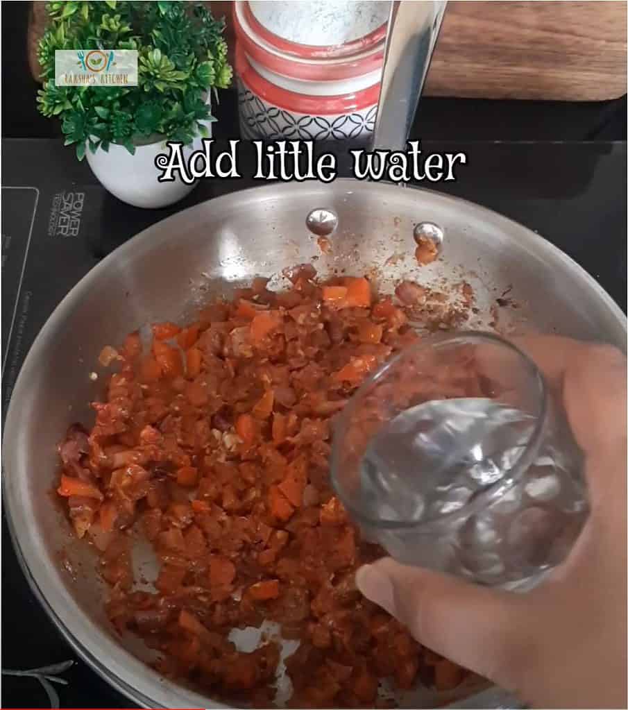 add water