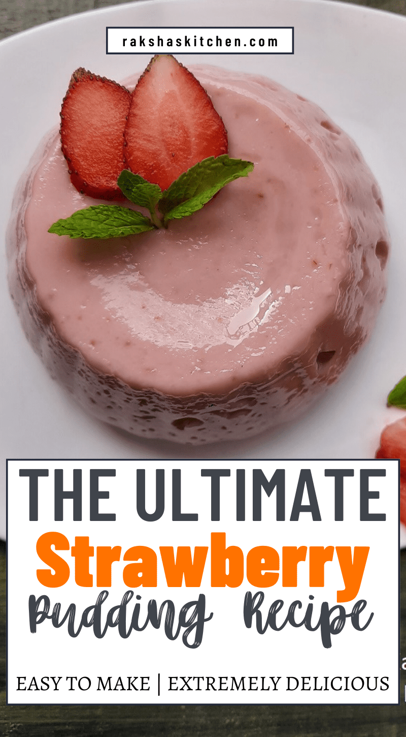 the ultimate strawberry pudding recipe