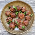 air fryer stuffed mushroom