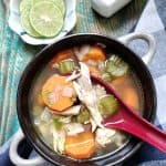 Classic chicken soup for immunity boost