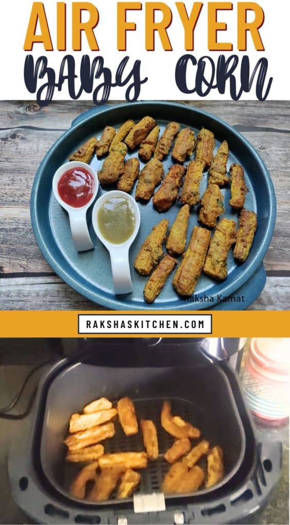 air fryer crispy baby corn