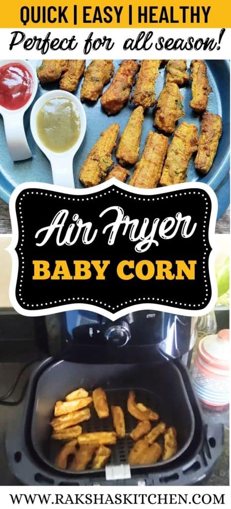 baby corn air fried