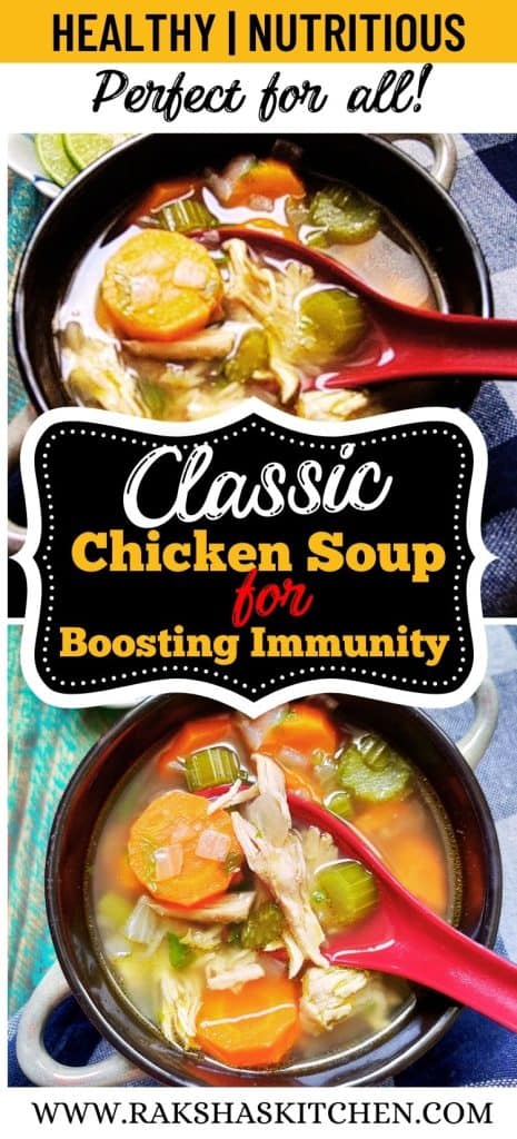 classic immunity boosting chicken soup