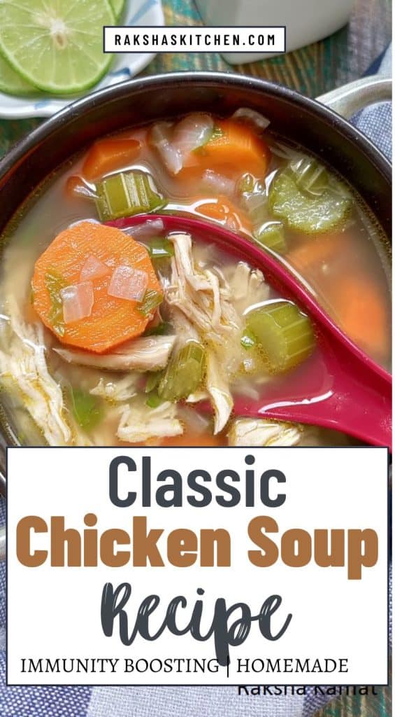 classic chicken soup for chilly winter