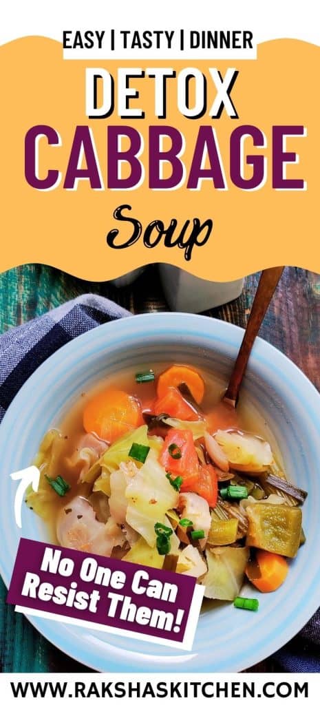 cabbage detox soup