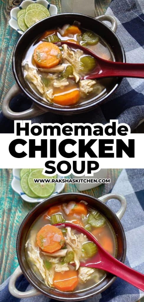 homemade chicken soup