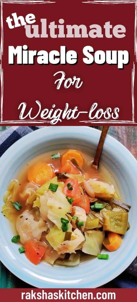 miracle soup for weight loss