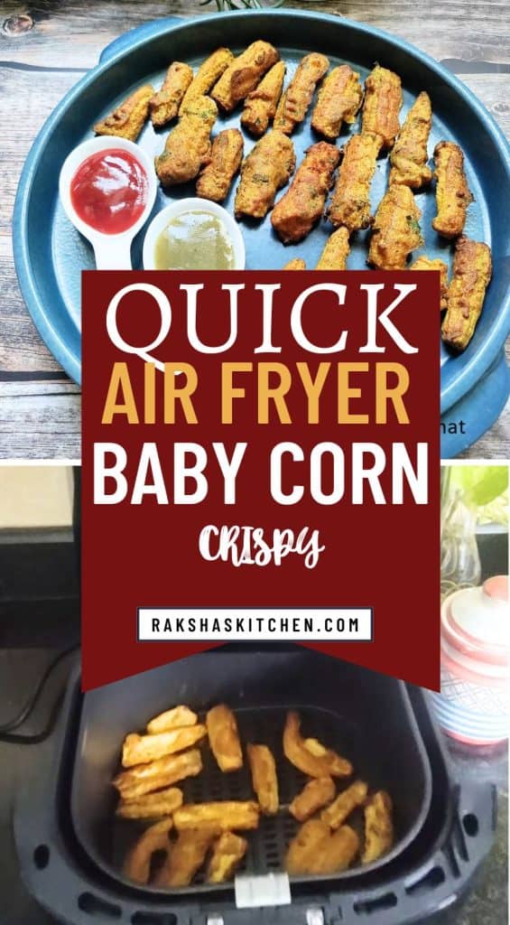 quick air fryer baby corn