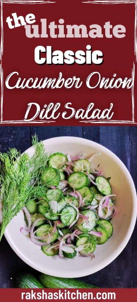 classic cucumber salad