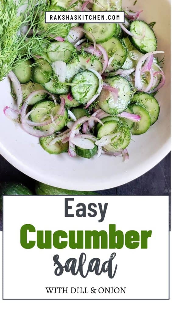 easy cucumber salad