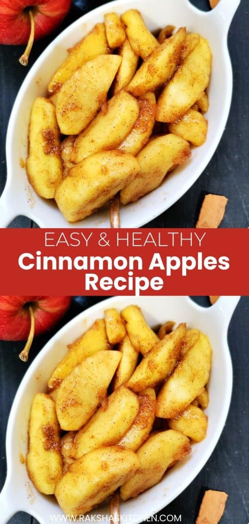 easy healthy cinnamon appled