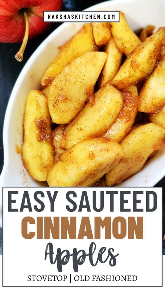 easy sauteed cinnamon apples