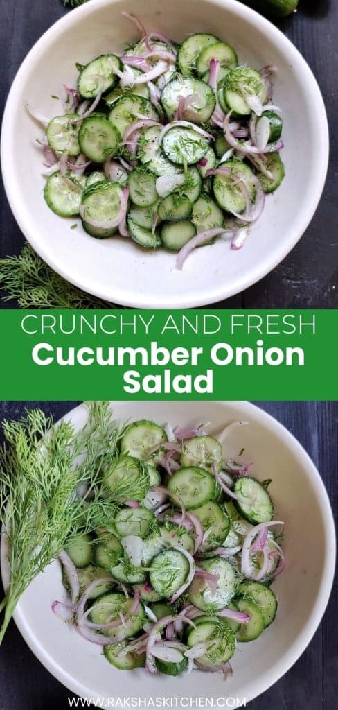 fresh cucumber salad