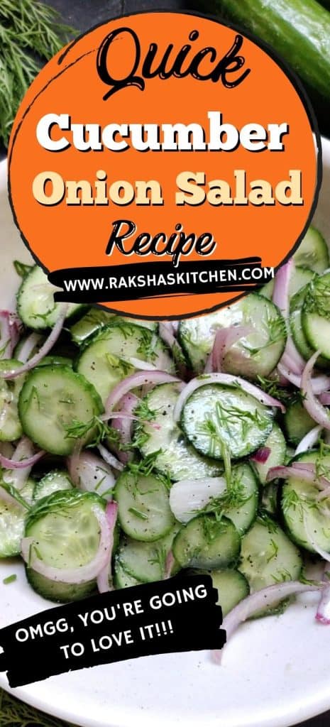 quick and easy cucumber salad